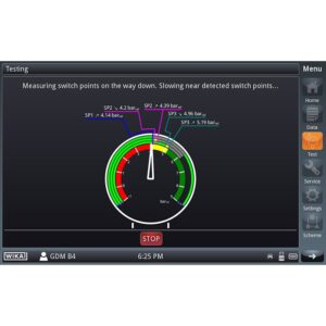 Sistema de calibração para instrumentação de densidade de gás