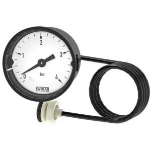 Manômetro com tubo Bourdon, liga de cobre