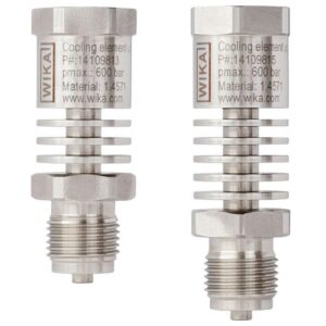 Elemento de resfriamento para instrumentos de medição de pressão