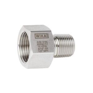 Adaptadores e acoplamentos de conexão de alta pressão